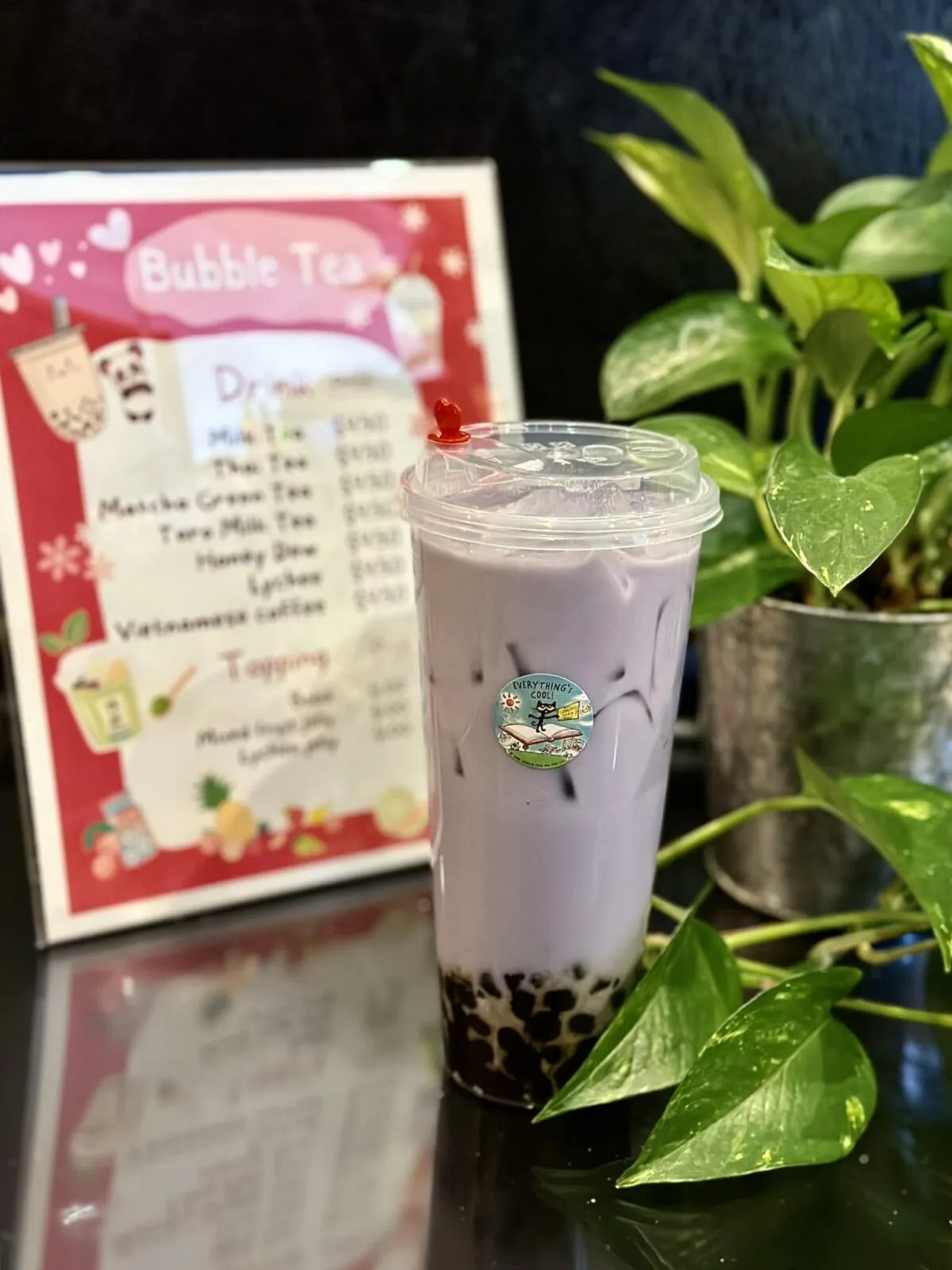 Boba Tea at Pin Toh Asian