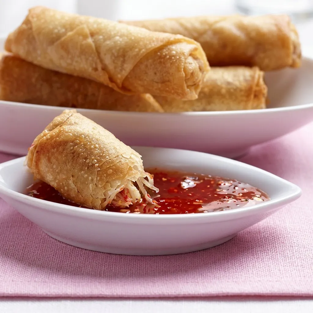 Crispy Crab Spring Roll at Pin Toh Asian
