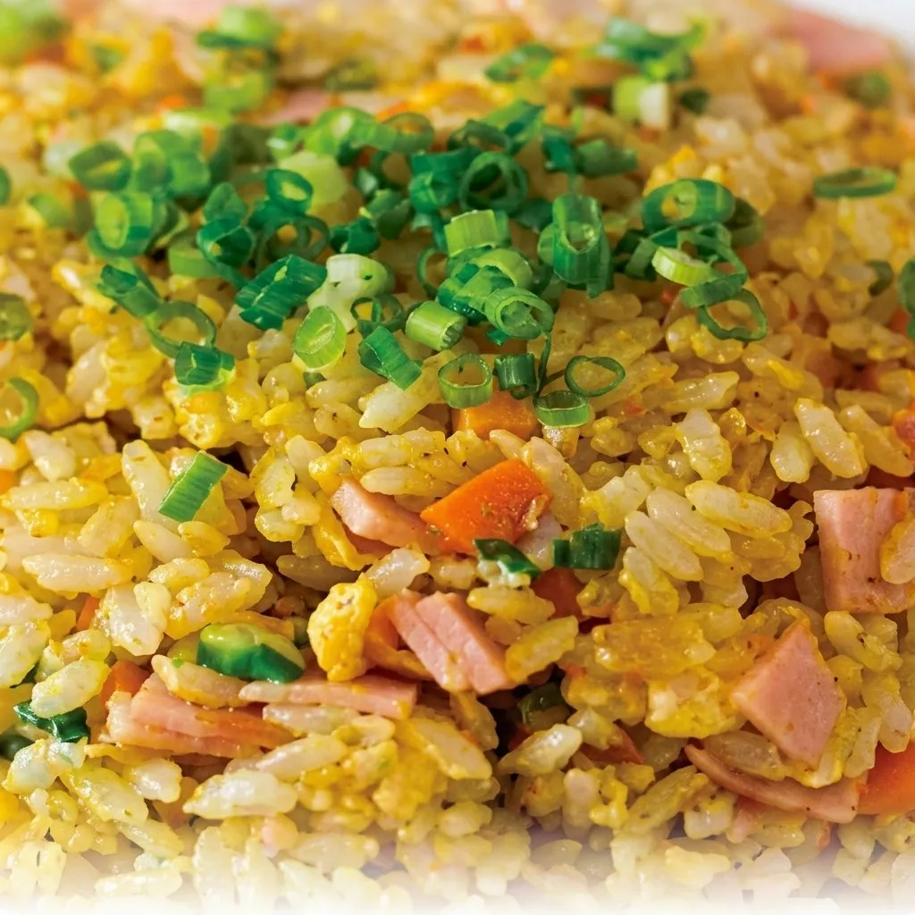 Curry Powder Fried Rice at Pin Toh Asian