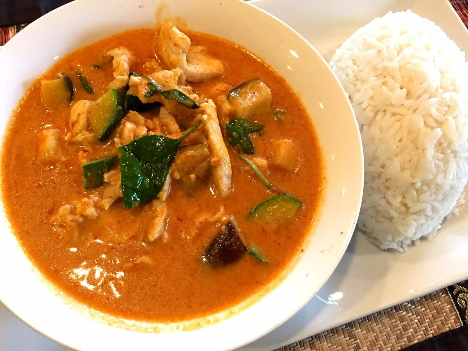 Red Curry at Pin Toh Asian
