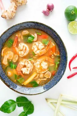 Tom Yum Goong at Pin Toh Asian